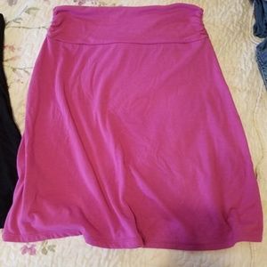 Faded Glory Pink/Purple Skirt
